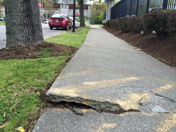 Cement Sidewalk Repair Service